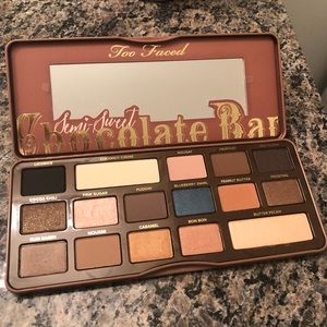 LIKE NEW Too Faced Semi-sweet Chocolate palette